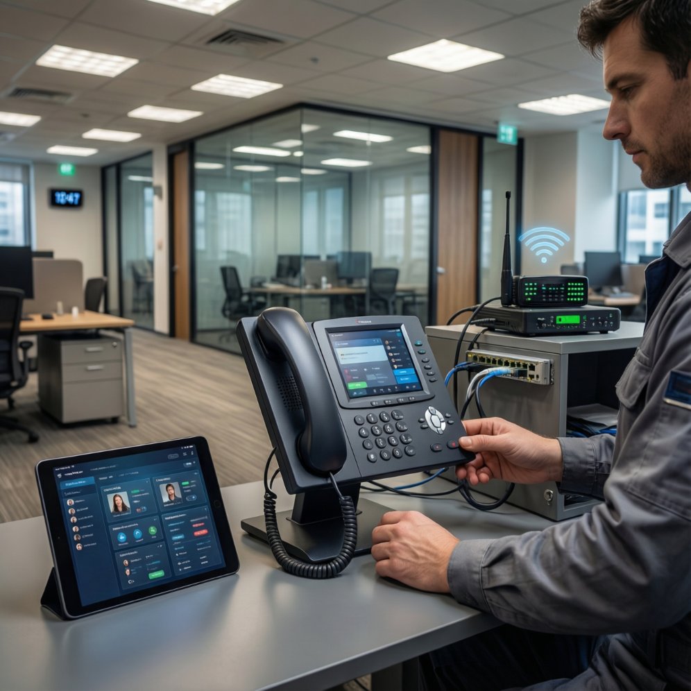 Настроил VOIP-телефонию для нового офиса на базе Gigaset DP755 + DP722